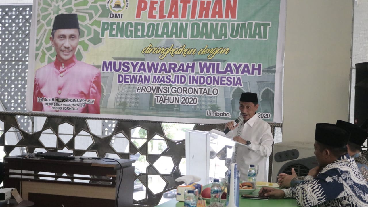 Bupati Nelson Pimpin DMI Provinsi Gorontalo untuk Periode Ketiga