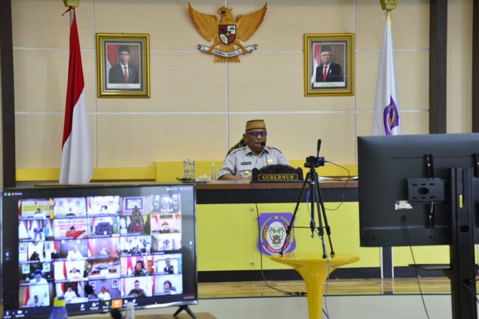 Gubernur Gorontalo Sampaikan Upaya Pencegahan Covid-19 ke Presiden