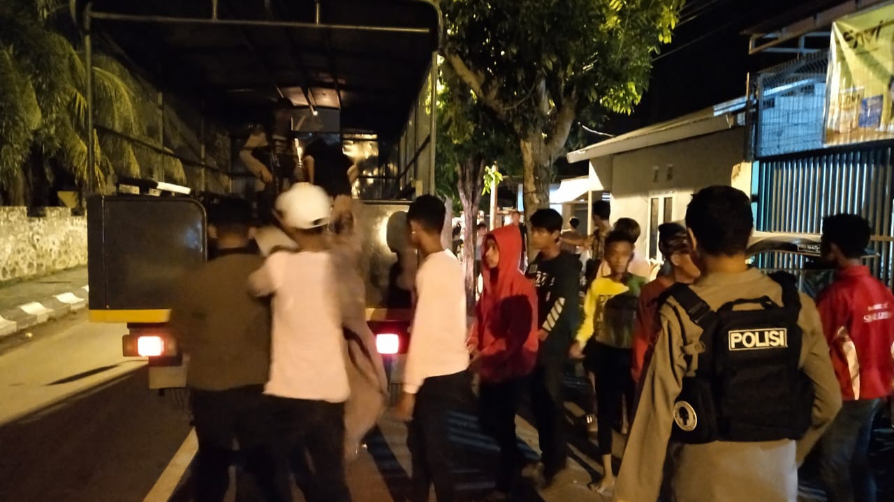 Polisi Ringkus Puluhan Remaja akan Tawuran di Kota Gorontalo