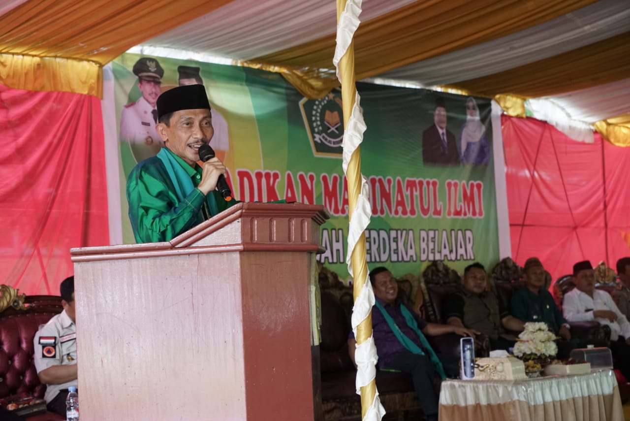 Bupati Nelson Apresiasi Launching Madinatul Ilmi di MTSN 2 Gorontalo
