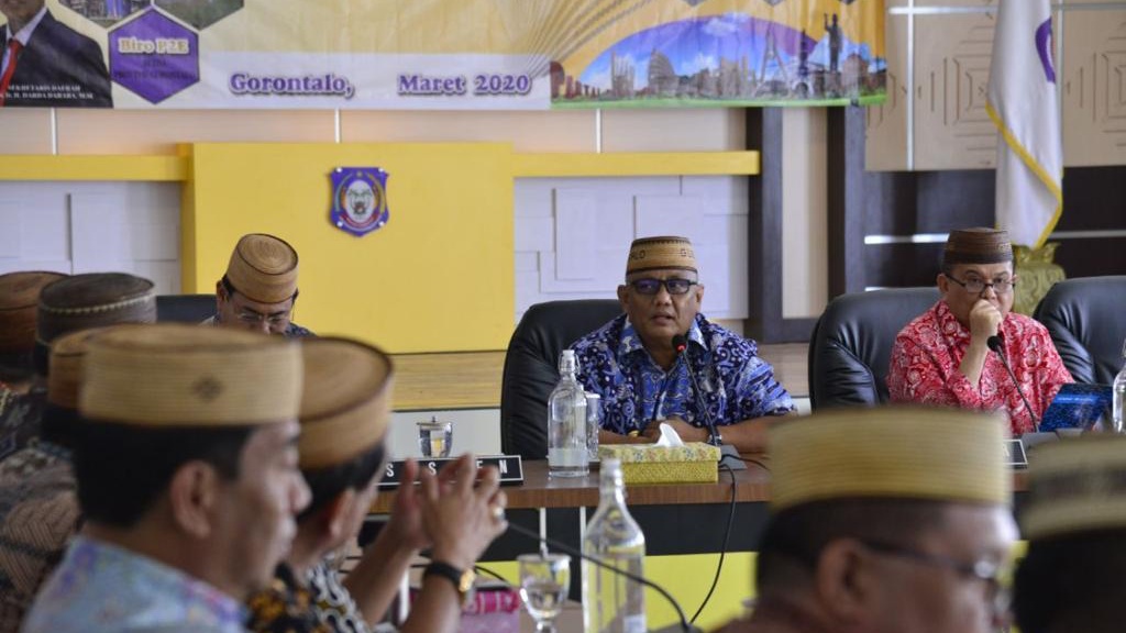 OPD Pemprov Gorontalo Diminta Tingkatkan Kordinasi di Kabupaten/Kota