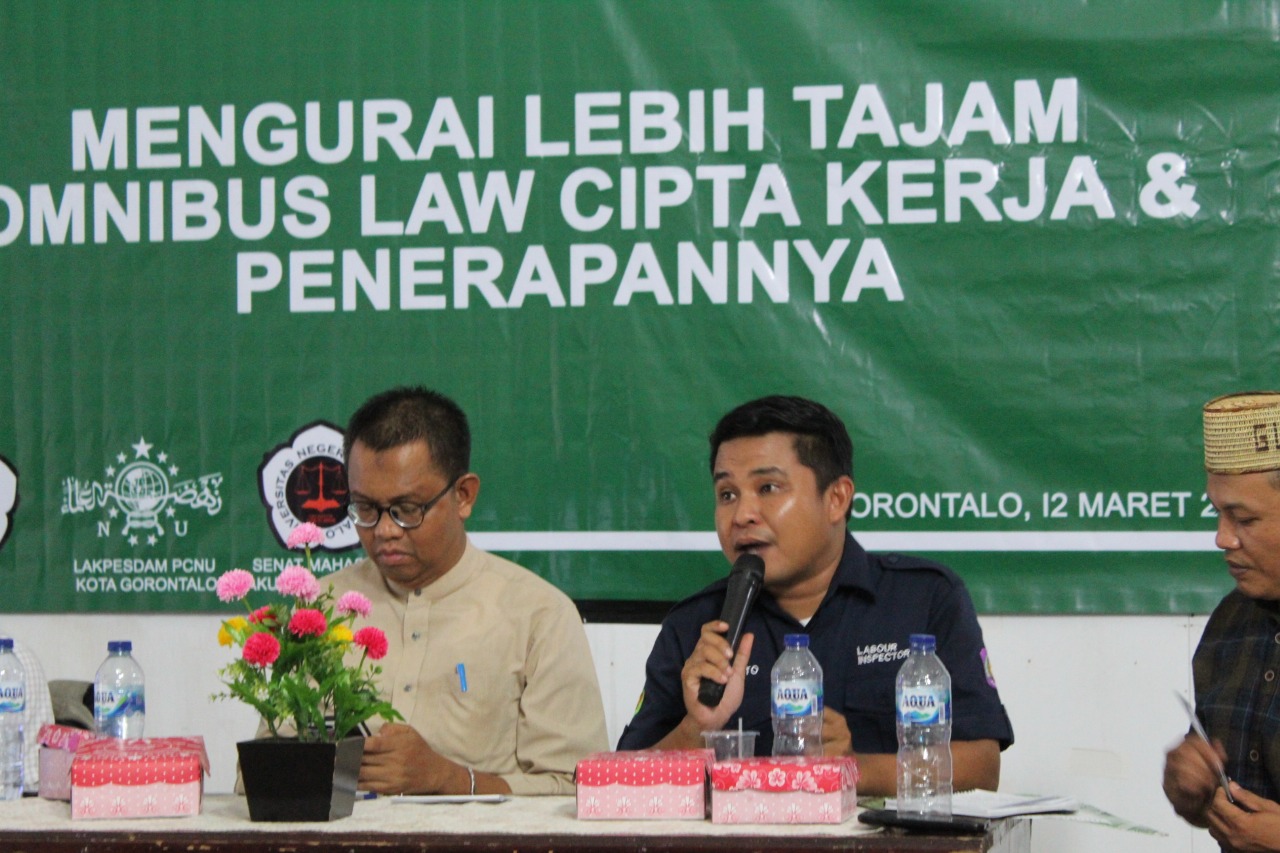 Disnakertrans Gorontalo: Omnibus Law Beri Jaminan Pekerja Terdampak PHK