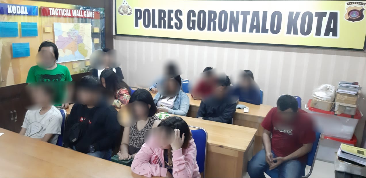 Sejumlah PSK dan Mucikari Terjaring Razia di Kota Gorontalo