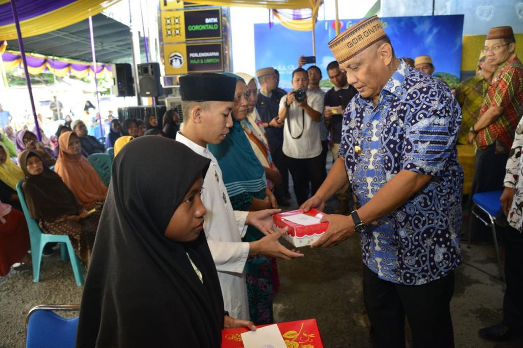 Gubernur Gorontalo Ajak Bersedekah Lewat QRIS