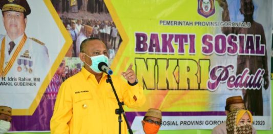 Gubernur Gorontalo Minta Bantuan Pangan Segera Disalurkan ke Masyarakat