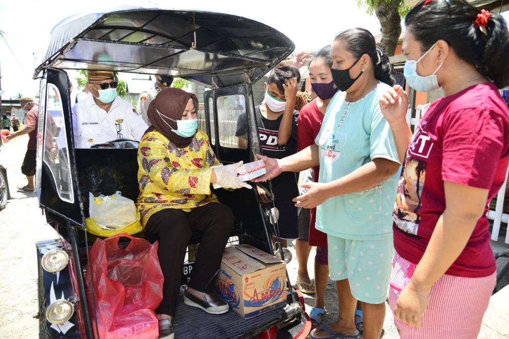 Gubernur Gorontalo Minta Menu Makanan di Dapur Umum Diperhatikan