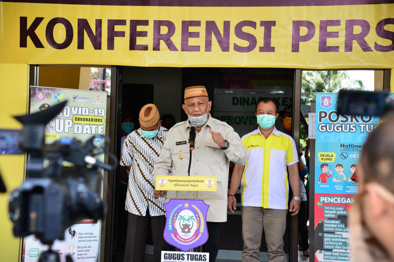 Bupati dan Walikota di Gorontalo Diminta Tegas Tangani Covid-19