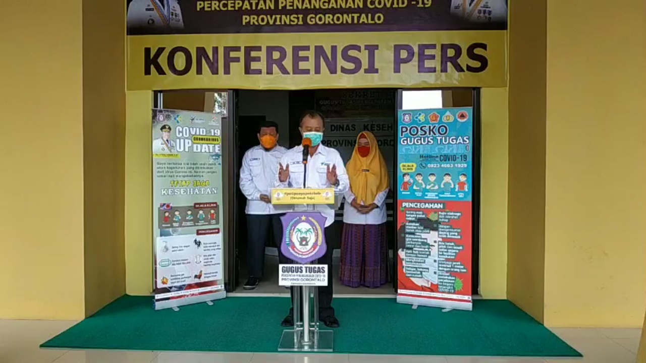 Dua Pasien Positif Covid-19 di Gorontalo Dinyatakan Sembuh