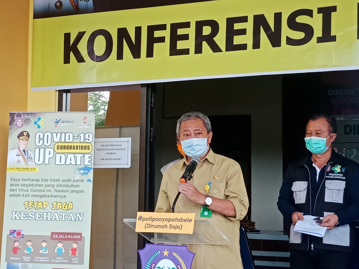 dr Andang: 4 Pasien Positif Covid-19 di Gorontalo Kondisinya Baik