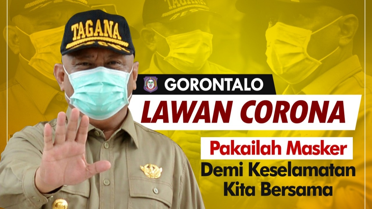 Warga Gorontalo Tidak Pakai Masker akan Dapat Sanksi