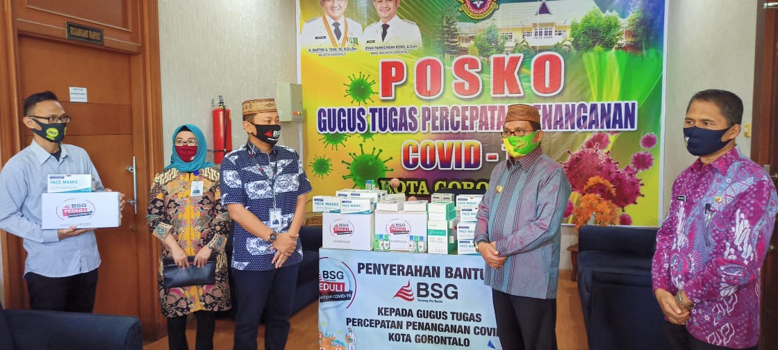 Pemkot Gorontalo Terima Bantuan APD untuk Tenaga Medis