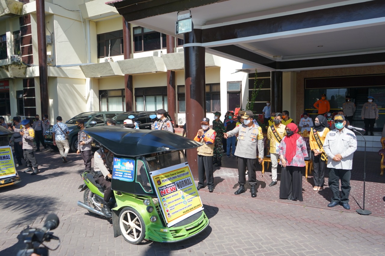Forkopimda Gorontalo Launching Gerakan Masyarakat Disiplin Hadapi New Normal