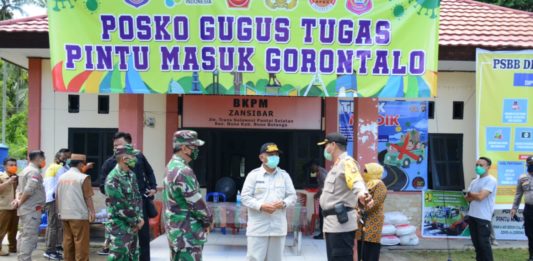 Gubernur Gorontalo Minta Petugas Covid-19 di Perbatasan Tegas dan Konsisten