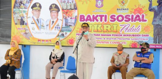 Gubernur Gorontalo Ingatkan Warga Jalankan Phyisical Distancing