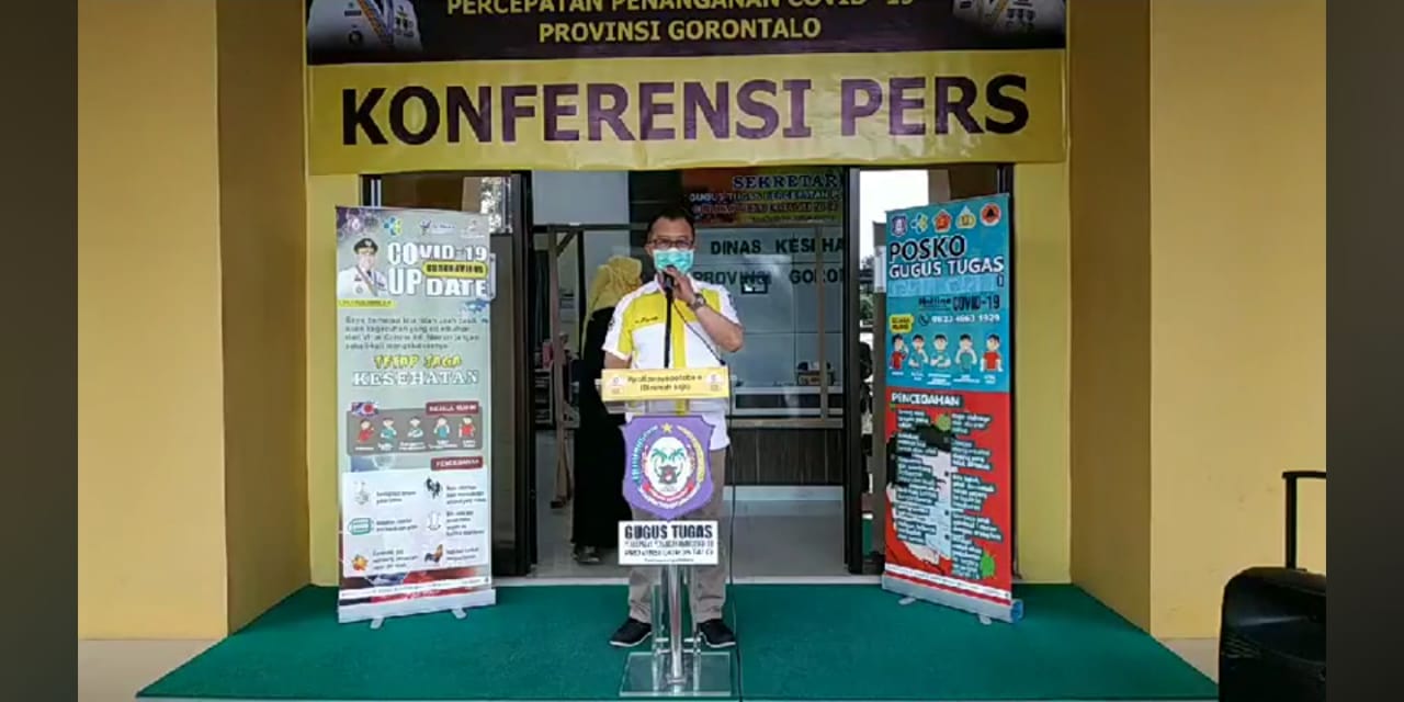 Kasus Positif Covid-19 di Gorontalo Bertambah 3 Orang