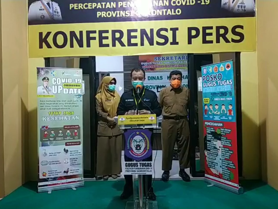 Gugus Tugas Tracking 787 Orang Dicurigai Kontak dengan Pasien Covid-19 di Gorontalo