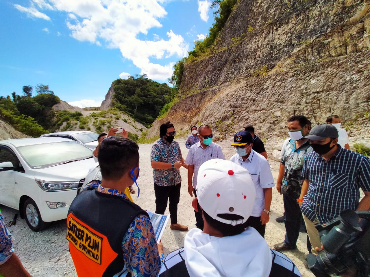 DPRD Provinsi Pantau Pembangunan Jalan GORR di Kabupaten Gorontalo