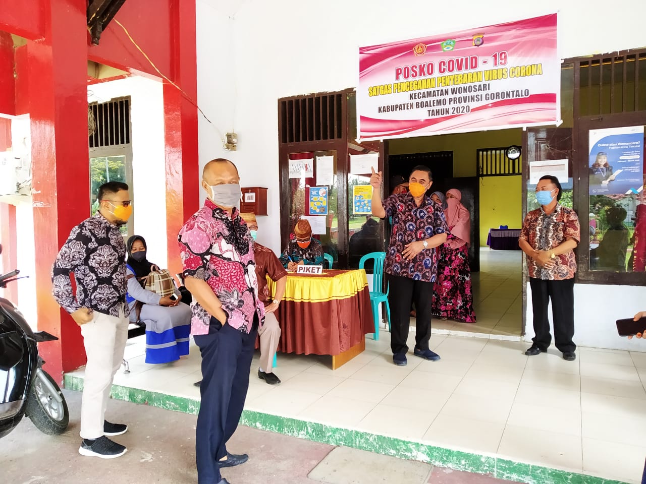 DPRD Provinsi Gorontalo Monitoring Penyaluran Bantuan di Wonosari