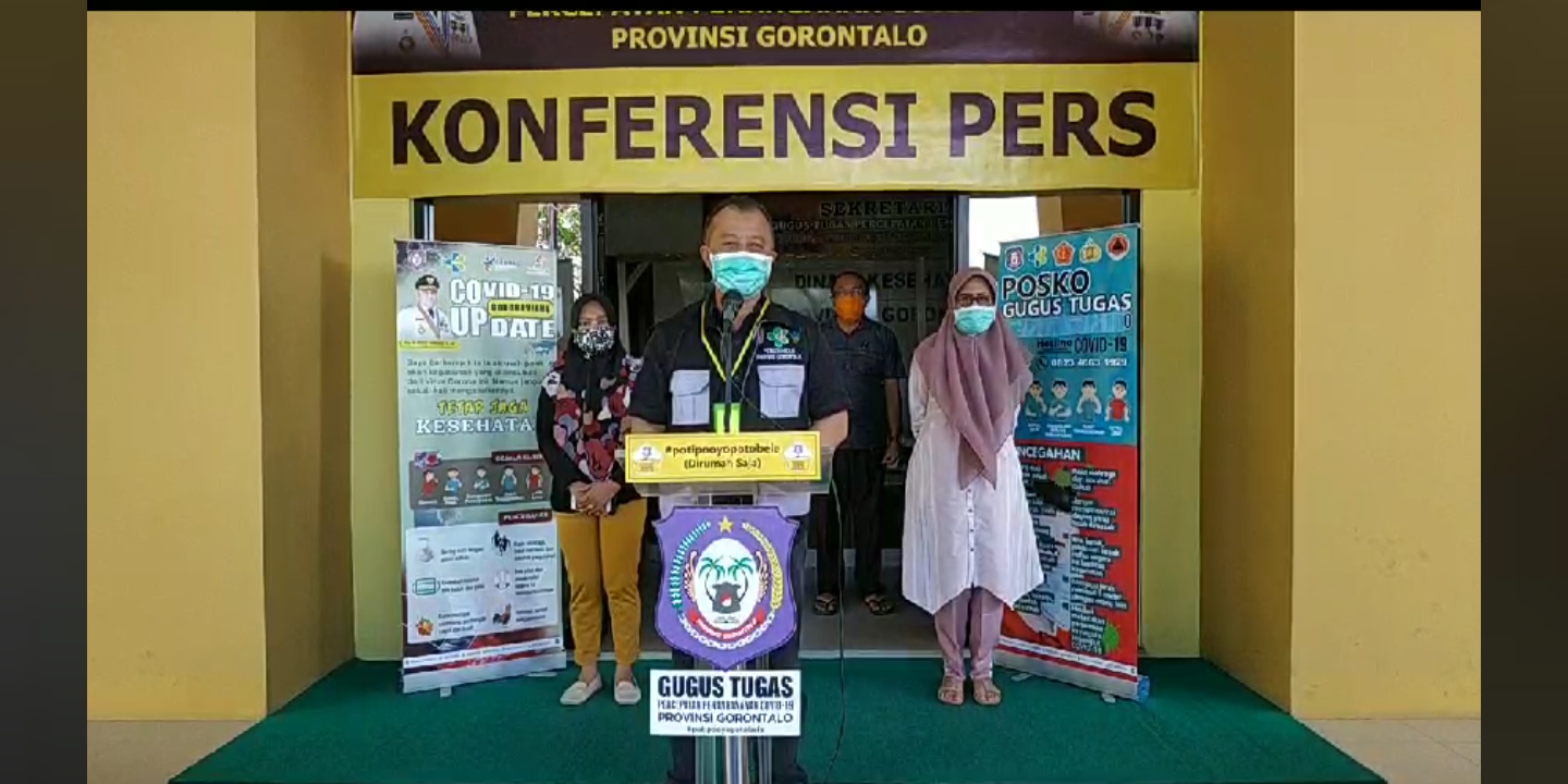 Pasien Sembuh Covid-19 di Gorontalo Kembali Bertambah Satu Orang