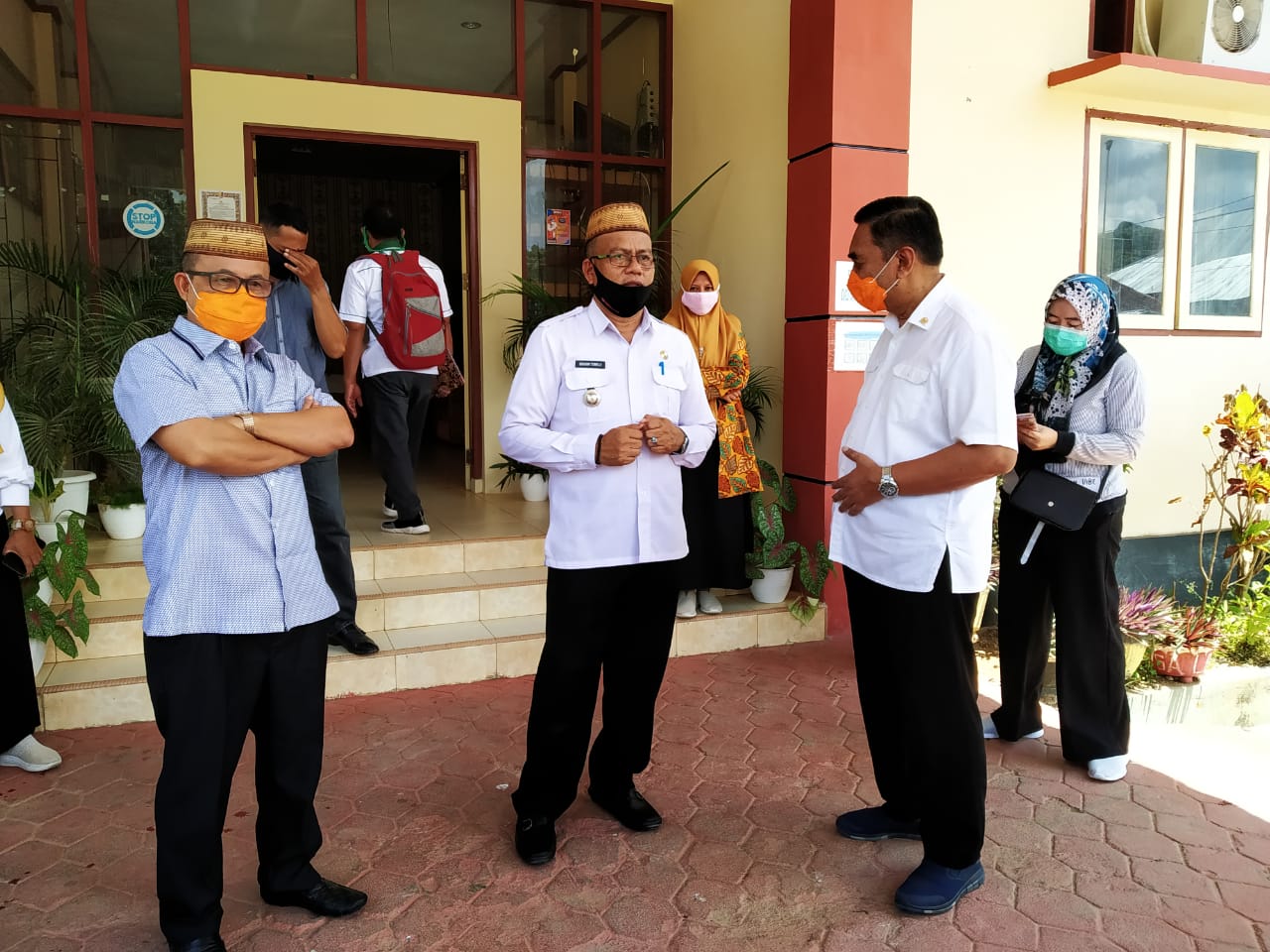 Pemerintah Kecamatan di Gorontalo Diminta Tingkatkan Sosialisasi Physical Distancing