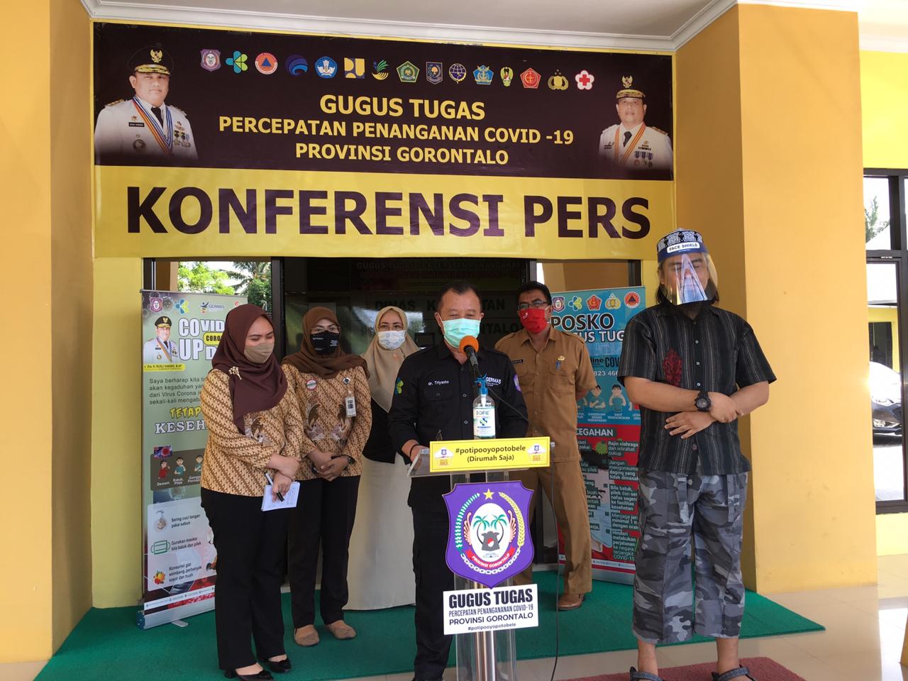 Dua Pasien Terkonfirmasi Positif Covid-19 di Gorontalo Meninggal Dunia