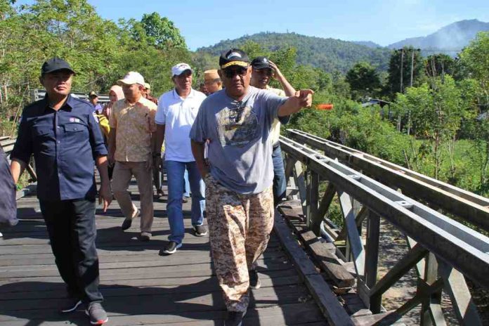 Pembangunan Jembatan Molitongupo Mulai Dibangun