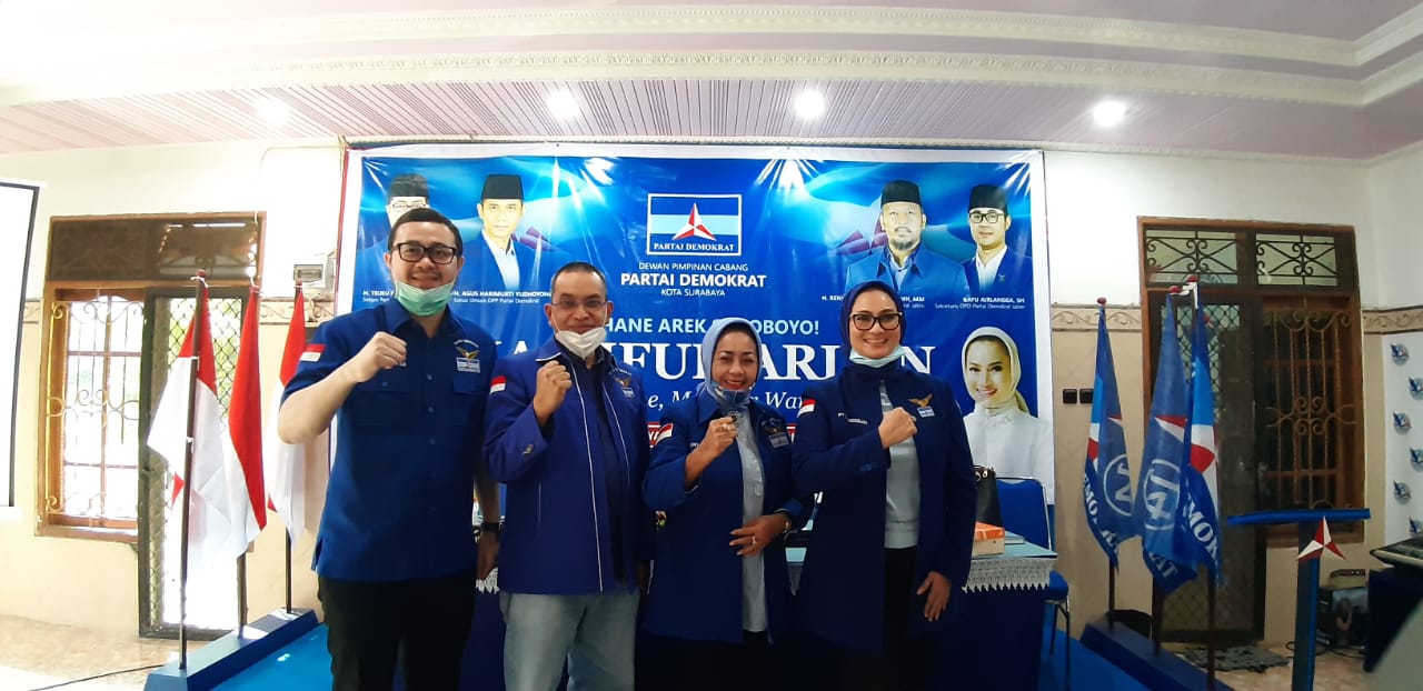 Pilkada Kota Surabaya, Demokrat Ajukan Dua Nama Calon Wakil