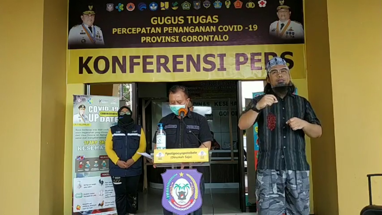Kasus Positif Covid-19 di Gorontalo Bertambah 29 Pasien Baru, 2 Sembuh