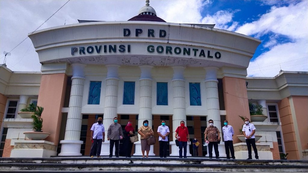 Setwan Provinsi Gorontalo Terima Kunjungan Komisi I DPRD Sulut