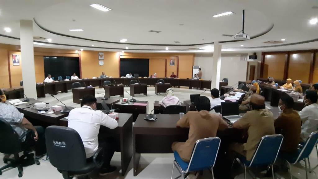 Rapat DPRD Provinsi dengan sejumlah OPD di Gorontalo
