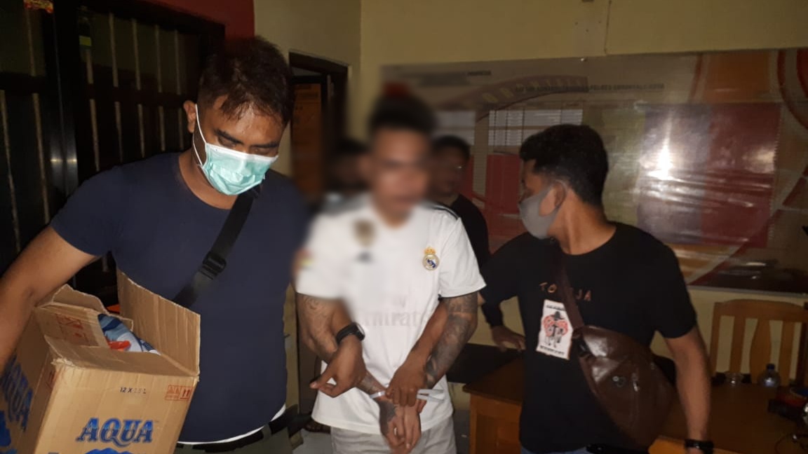 31 Tahanan di Polres Gorontalo Kota Terpaksa Diungsikan