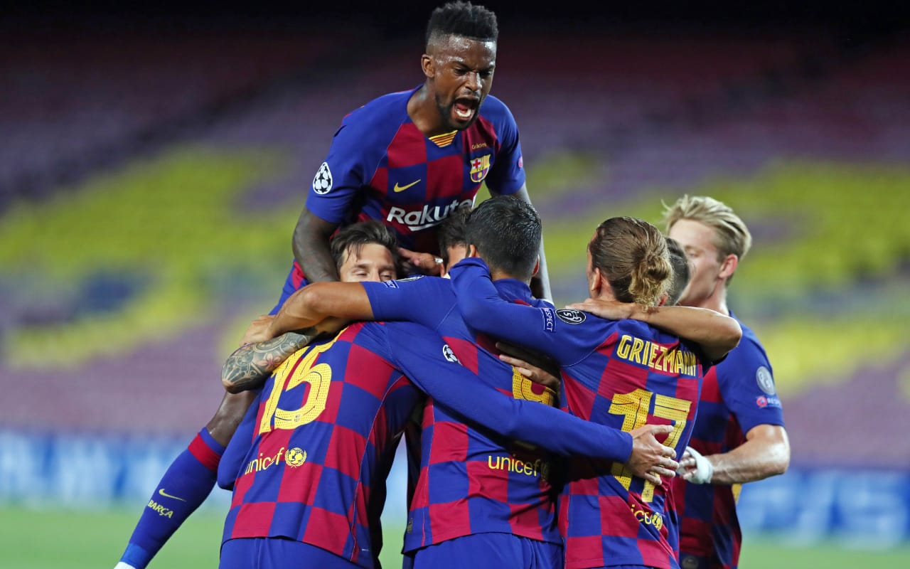 Barcelona Lolos ke Babak 8 Besar Liga Champions