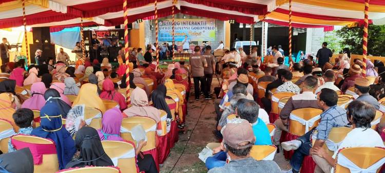 DPRD Provinsi Gorontalo Lakukan Dialog Dengarkan Keluhan Warga