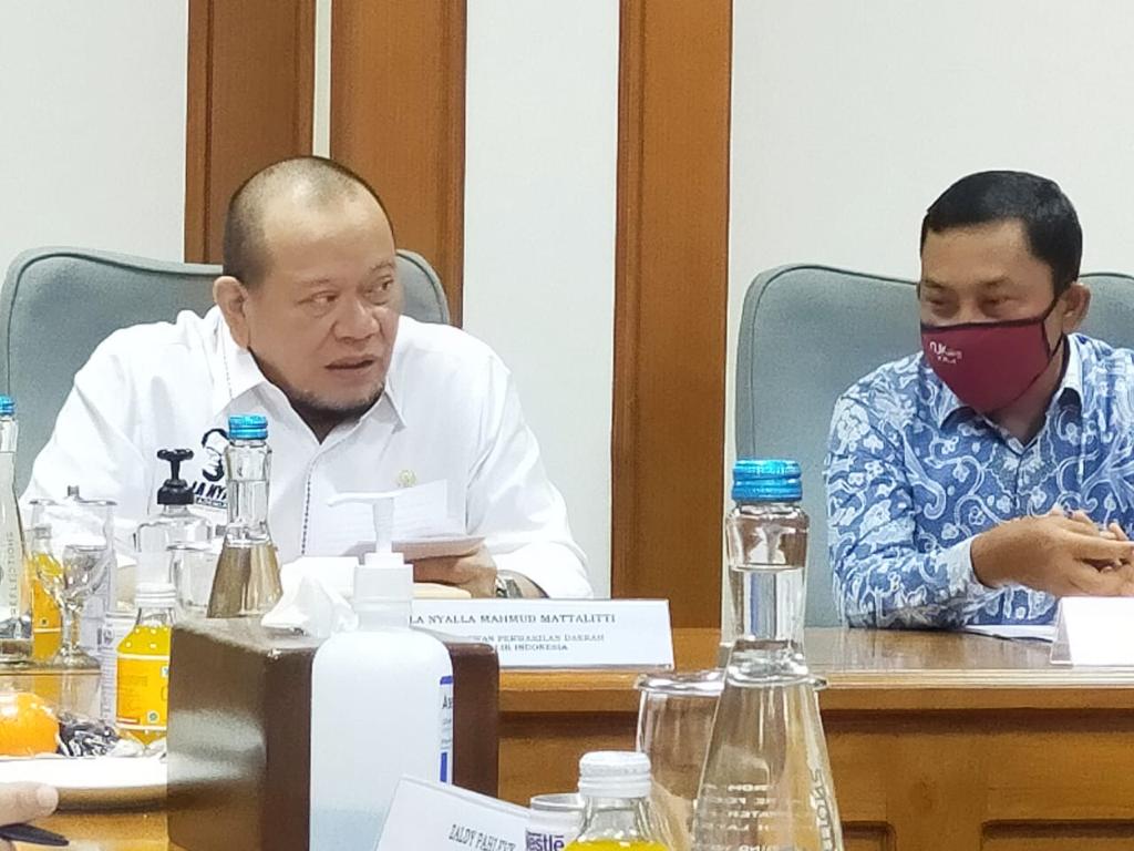 Ketua DPD RI Minta Senator Fokus Kepentingan Daerah Di RUU Cipta Kerja