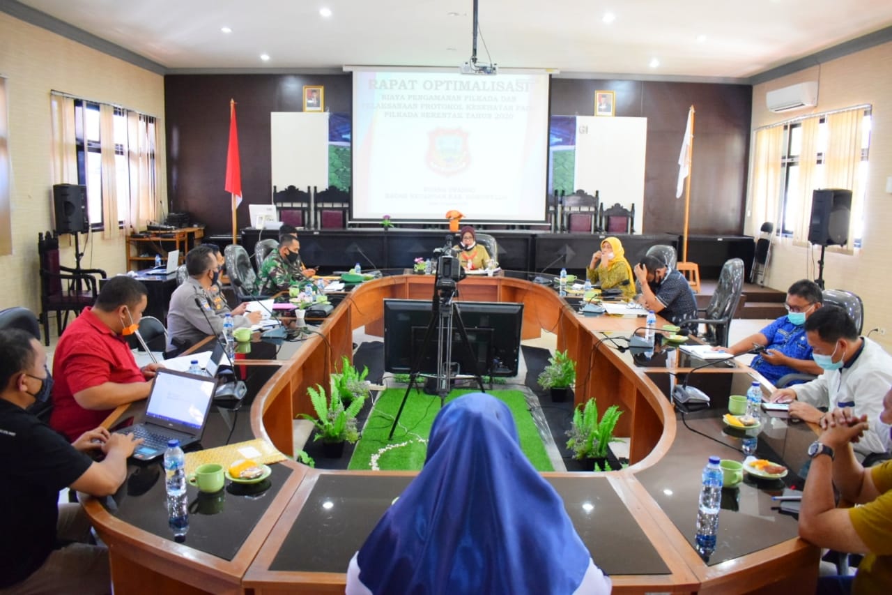 Pemkab Gorontalo Bahas Mekanisme Protokol Kesehatan pada Pilkada
