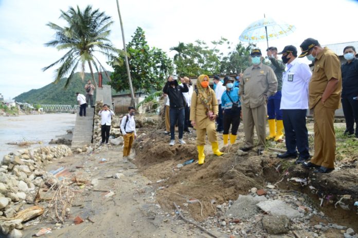 Pemprov Gorontalo Buat Tanggul Darurat Antisipasi Banjir