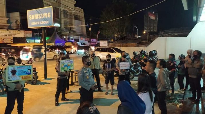 14 Remaja Tak Pakai Masker Terjaring Razia di Kota Gorontalo