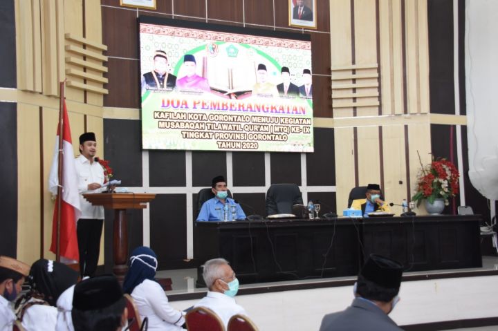 41 Kafilah Kota Gorontalo Ikuti Lomba MTQ IX Tingkat Provinsi