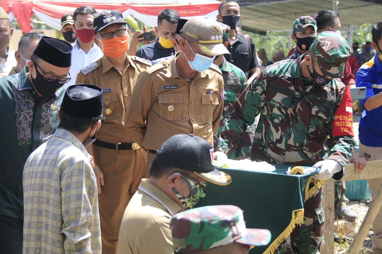 Bupati Syarif Apresiasi Pembangunan Secaba TNI AD di Gorontalo