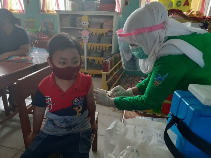 Dinkes Provinsi Gorontalo Gelar Bulan Imunisasi Anak Sekolah