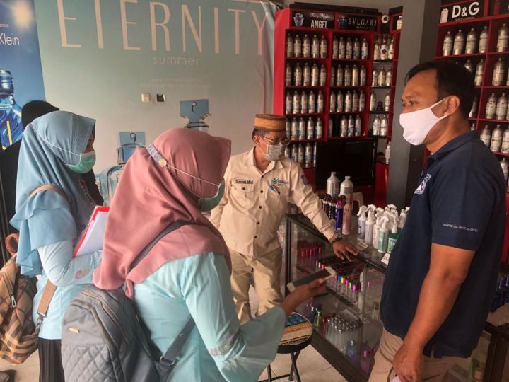 Dinkes Provinsi Gorontalo Sampaikan Hasil Pengujian Kadar Alkohol pada Sampel Handsanitizer