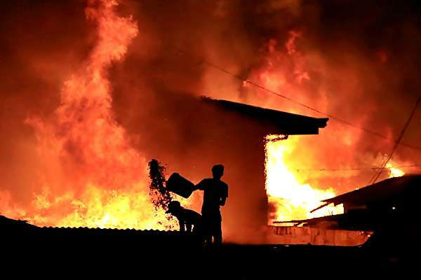 Gegara Anti Nyamuk, Satu Rumah di Gorontalo Terbakar