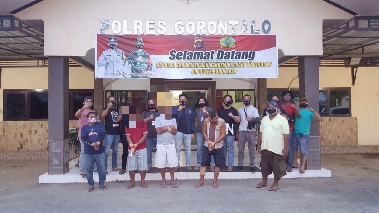 4 Terduga Pencuri 12 Ekor Sapi di Gorontalo Akhirnya Tertangkap