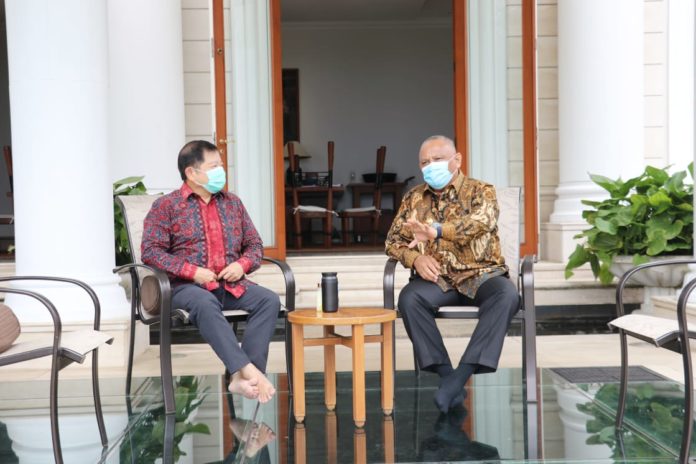 Rusli Temui Menteri PPN Bahas Perpres Penanggulangan Banjir Gorontalo