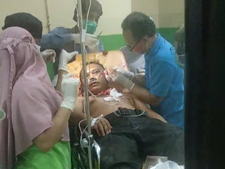 Seorang Anggota Polisi di Gorontalo Ditikam Saat Piket