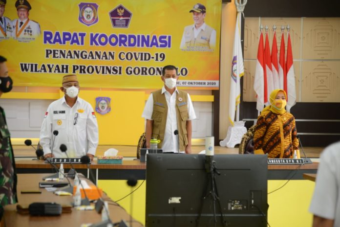 Kepala BNPB Puji Penanganan Covid-19 di Gorontalo
