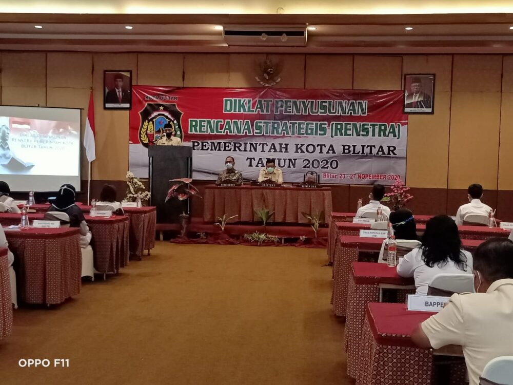 Pemkot Blitar Lewat BPSDM Gelar Diklat Penyusunan Renstra