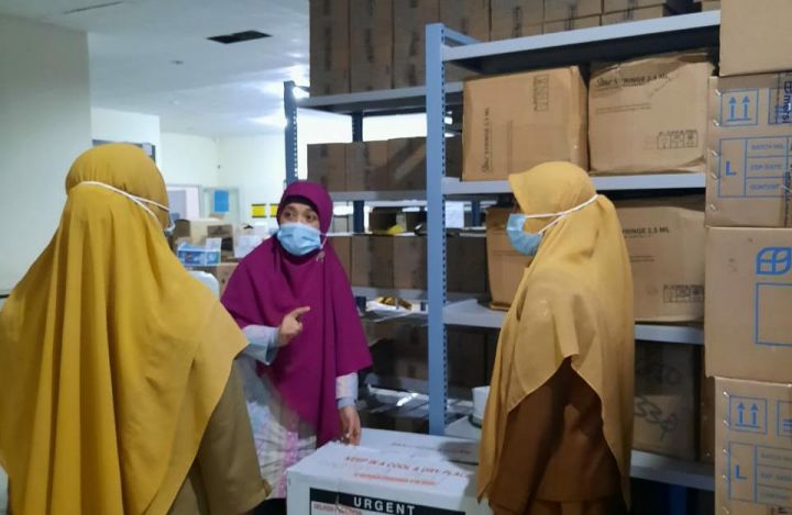 BPOM Pantau Kesiapan Farmasi Dinkes Provinsi Gorontalo