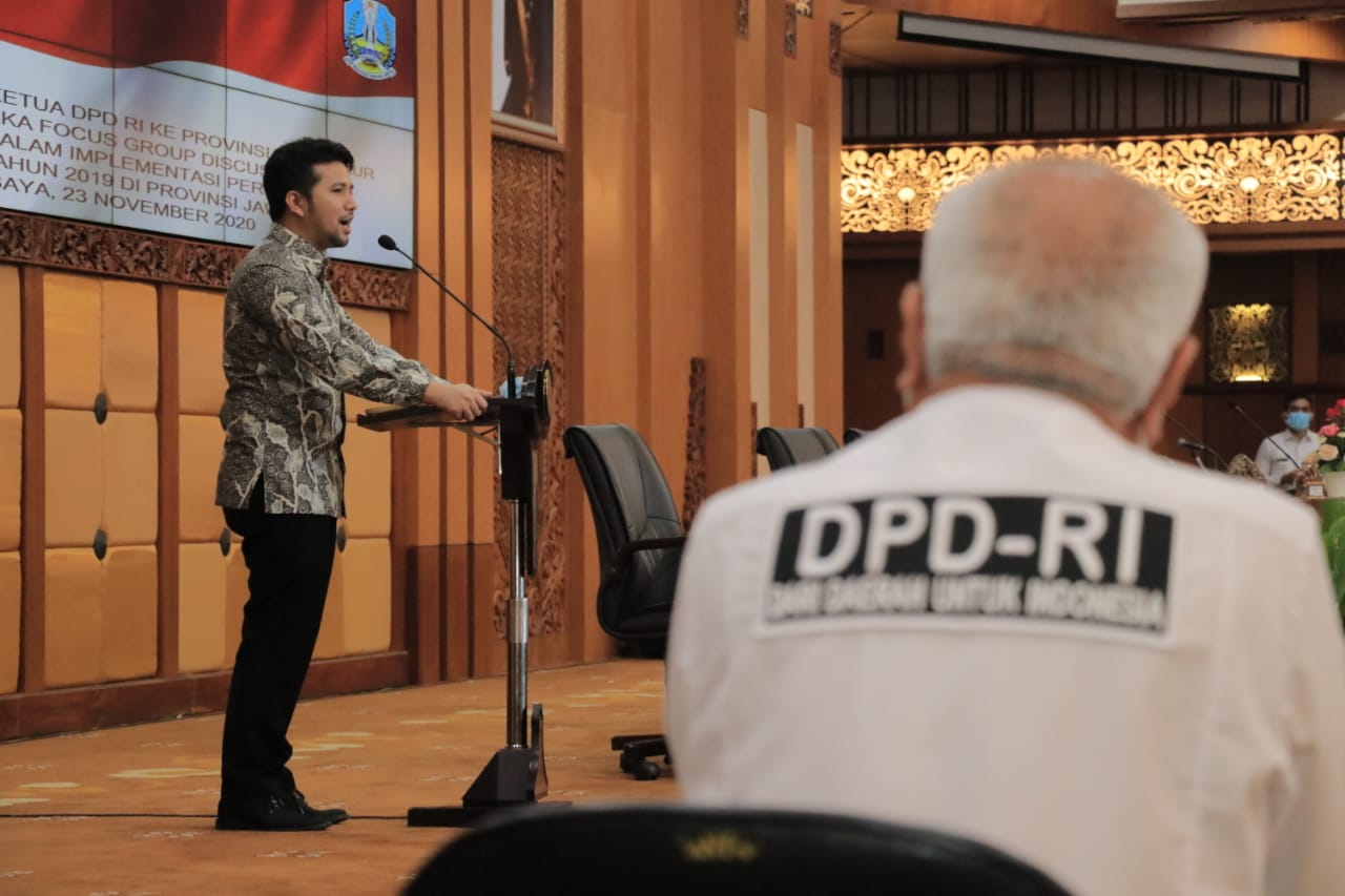 Wagub Jatim Apresiasi Dukungan DPD RI Atas Pola Pembiayaan Investasi Skema KPBU