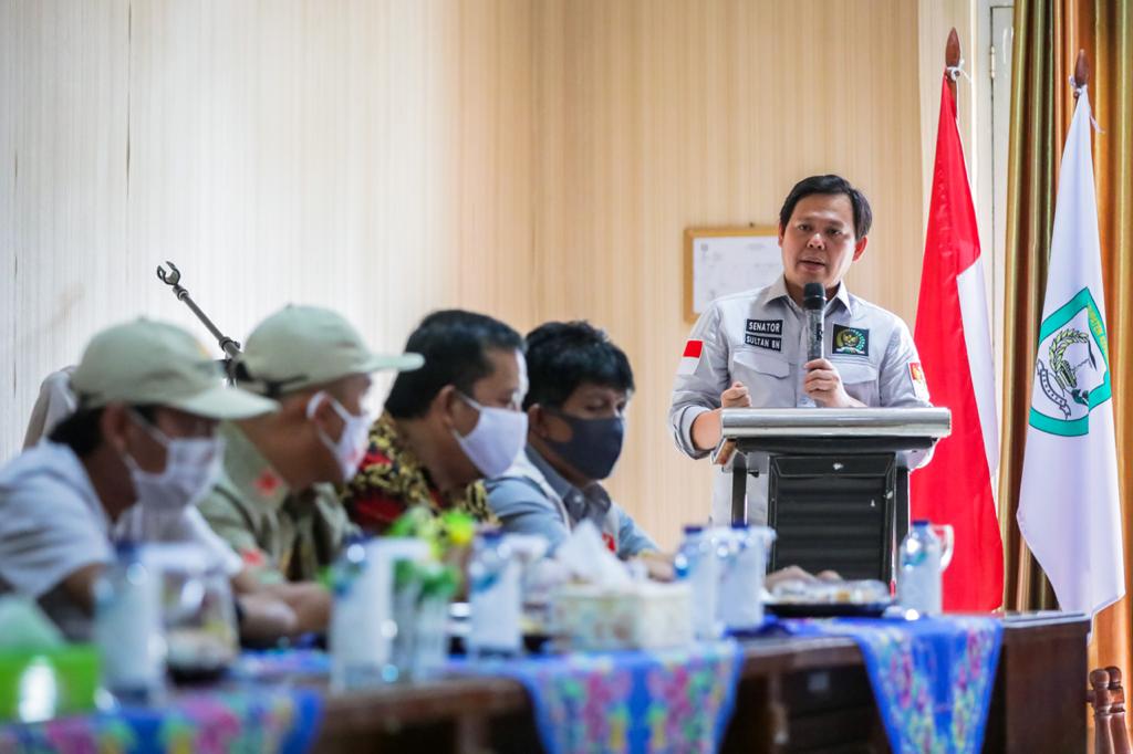 Wakil Ketua DPD RI Sultan B Najamudin Kunjungi Dua Kabupaten Sekaligus Awasi Kesiapan Pelaksanaan Pilkada Serentak